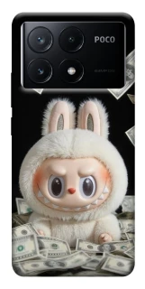Чехол на Xiaomi Poco X6 Dollar Labubu фото 1 из 1