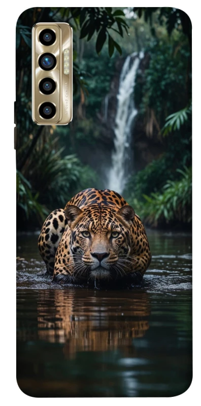 Чохол на TECNO Camon 17P Leopard in water фото 1 з 1