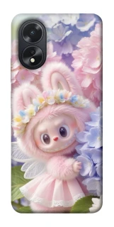 Чехол на Oppo A38 Labubu & Flowers ver.1 фото 1 из 1