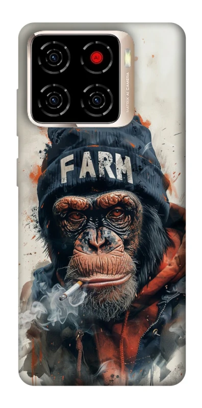 Чохол на ZTE Blade A56 Шимпанзе v3 фото 1 з 1