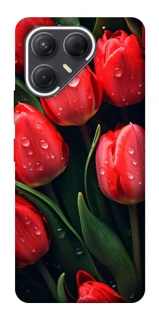 Чохол на TECNO Pova 7 Червоні тюльпани фото 1 Чохол на TECNO Pova 7 Червоні тюльпани фото 1 з 1