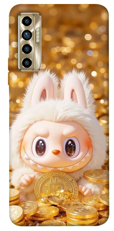 Чехол на TECNO Camon 17P Bitcoin Labubu фото 1 из 1