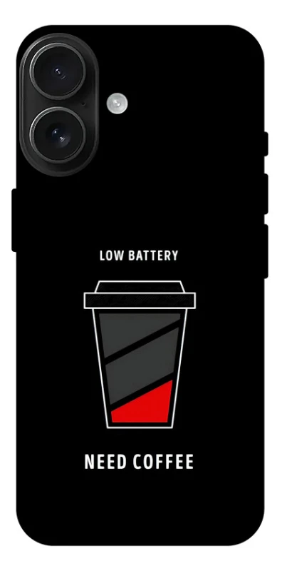 Чехол на Apple iPhone 17 (6.3") Low battery фото 1 из 1