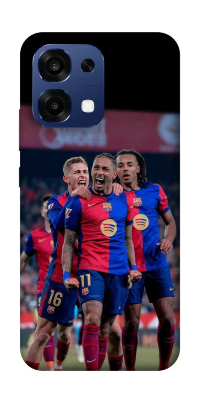 Чехол на Oppo A6 Pro 4G/5G FC Barcelona team фото 2 из 2