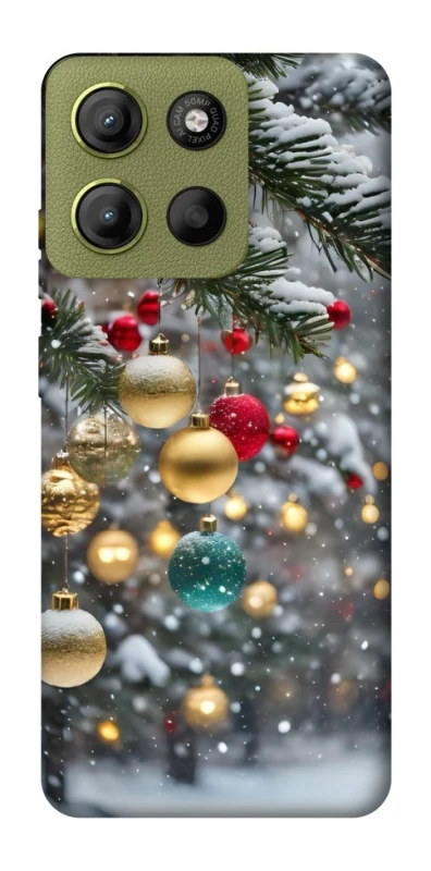 Чехол на Motorola Moto G15 4G Новогодний v48 фото 1 из 1