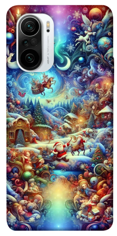 Чехол на Xiaomi Redmi K40 / K40 Pro / K40 Pro+ / Poco F3 Christmas spirit ver.14 фото 1 из 1