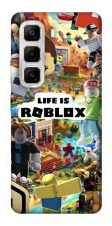 Чехол на Infinix Hot 50 4G Life is Roblox фото 1 из 1
