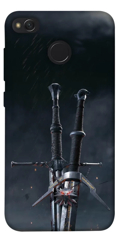 Чехол на Xiaomi Redmi 4X Мечи Ведьмака фото 1 из 1