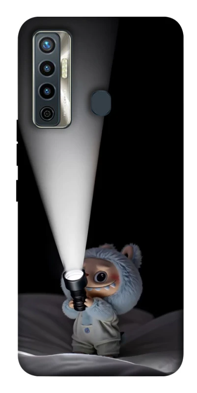 Чехол на TECNO Camon 17 Labubu with flashlight ver.3 фото 1 из 1
