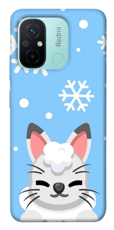 Чохол на Xiaomi Redmi 12C / Poco C55 Adopt Me Snow Kitty Smile фото 1 з 1