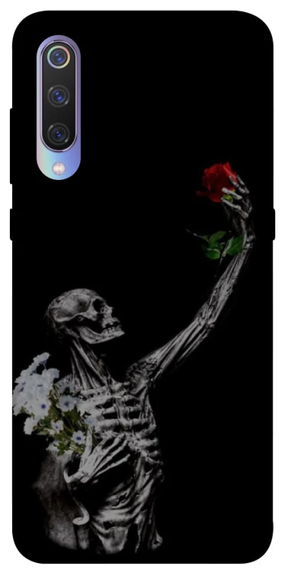 Чохол на Xiaomi Mi 9 Skeleton vs Rose фото 1 з 1