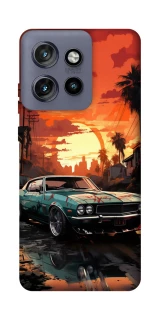 Чехол на Motorola Edge 50 Neo Car at sunset фото 1 из 1