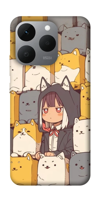 Чохол на Realme 15T Like a cat фото 1 з 1