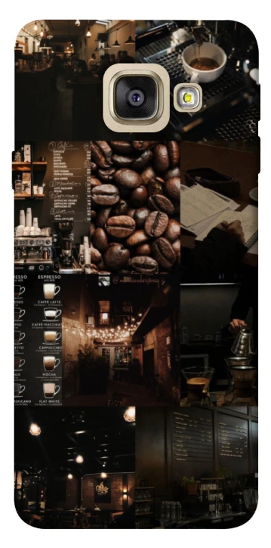Чохол на Samsung A520 Galaxy A5 (2017) Coffee collage ver.1 фото 1 з 1