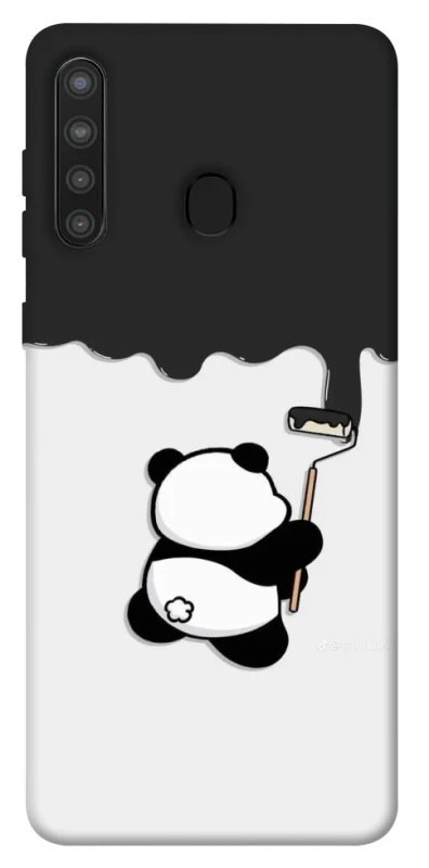 Чохол на Samsung Galaxy A21 Panda painter фото 1 з 1