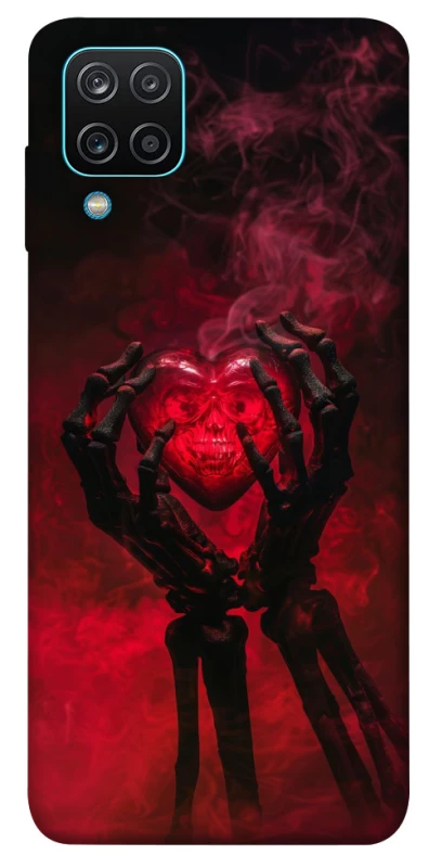 Чохол на Samsung Galaxy M12 Heart in the hands of a skeleton фото 1 з 1