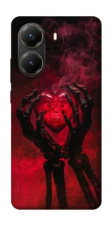 Чехол на Xiaomi Poco X7 Pro Heart in the hands of a skeleton фото 1 из 1