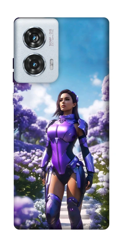 Чохол на Motorola Edge 50 Fusion Cyber space girl ver.4 фото 1 з 1