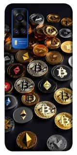 Чехол на Vivo Y51a Many coins фото 1 из 1