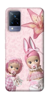 Чехол на Vivo V21 Vintage Blossom Twins фото 1 из 1