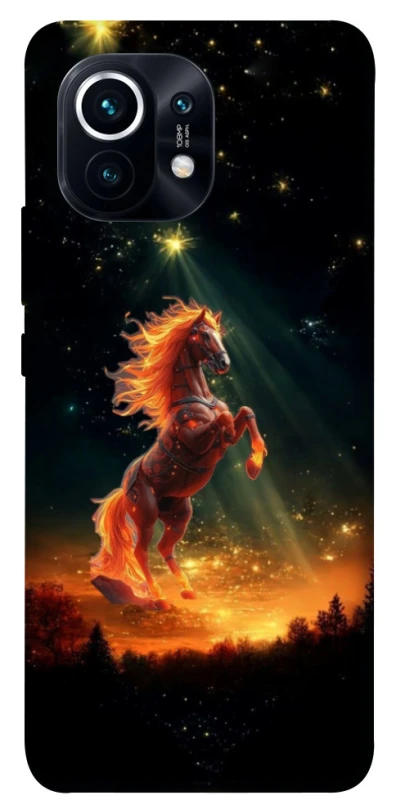 Чохол на Xiaomi Mi 11 Red Fire Horse ver.2 фото 1 з 1