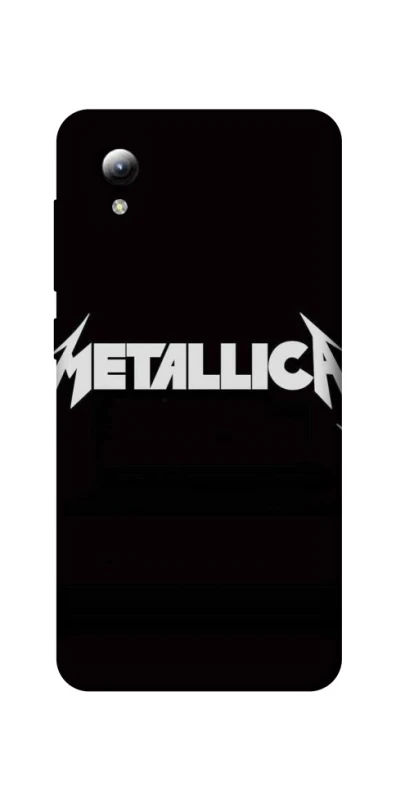 Чехол на ZTE Blade A3 (2019) Metallica logo фото 1 Чехол на ZTE Blade A3 (2019) Metallica logo фото 1 из 1