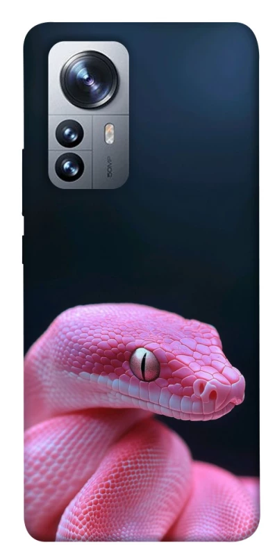 Чохол на Xiaomi 12 / 12X Рожева змія фото 1 з 1