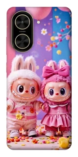 Чехол на Xiaomi Poco C71 Labubu twins ver.2 фото 1 из 1