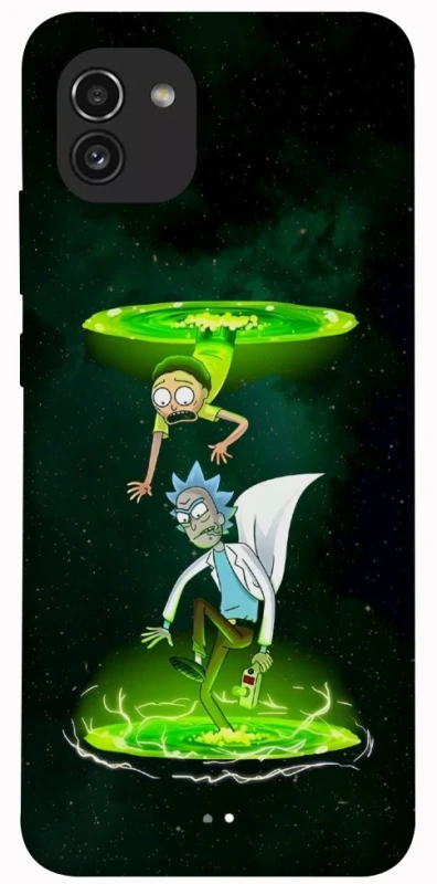 Чехол на Samsung Galaxy A03 Rick and Morty фото 1 из 1