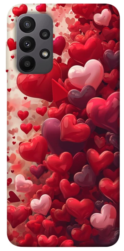 Чохол на Samsung Galaxy A23 4G Many hearts фото 1 з 1