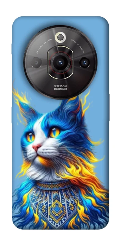 Чохол на ZTE Nubia Focus Pro Кіт патріот фото 1 з 1