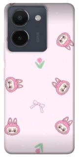 Чохол на Vivo Y36 Labubu Flower фото 1 з 1