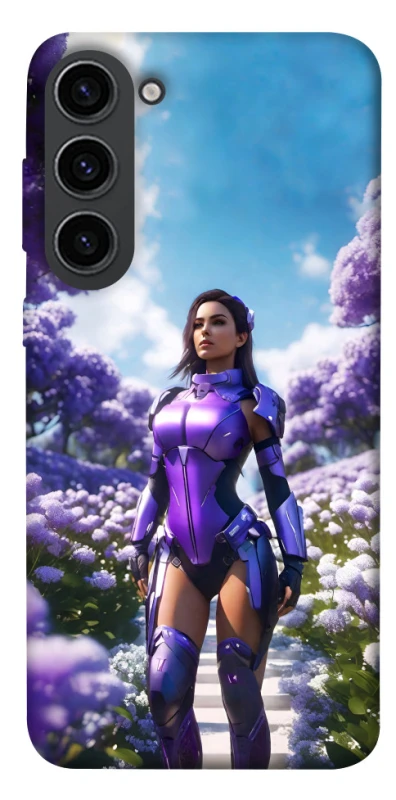 Чохол на Samsung Galaxy S23 Cyber space girl ver.4 фото 1 з 1