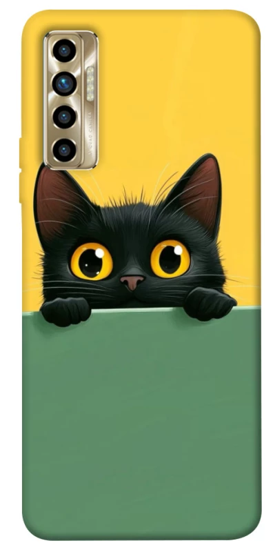 Чохол на TECNO Camon 17P Black cat v2 фото 1 з 1