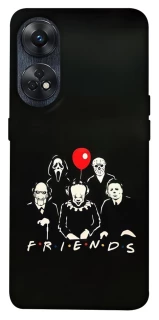 Чехол на Oppo Reno 8T 4G Horror Friends фото 1 из 1