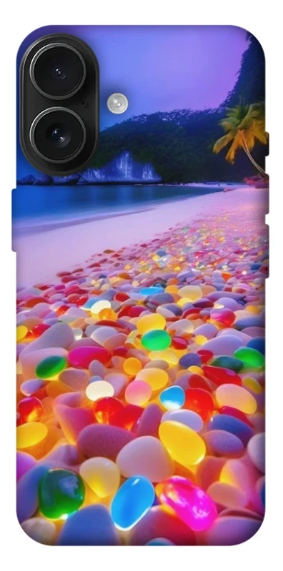 Чохол на Apple iPhone 17 (6.3") Каміння світиться на березі фото 1 з 1