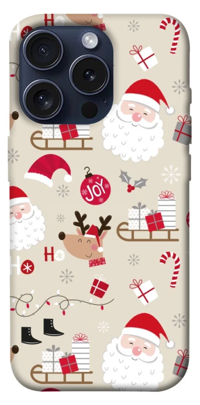 Чохол на Apple iPhone 15 Pro (6.1") Новорічний v1 фото 1 з 1