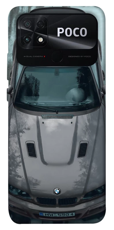 Чохол на Xiaomi Poco C40 BMW grey фото 1 з 1