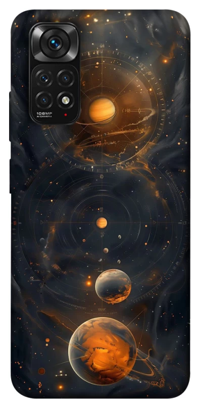 Чехол на Xiaomi Redmi Note 11 (Global) / Note 11S Солнечная система фото 1 из 1