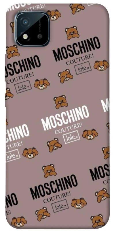 Чохол на Realme C20 Moschino фото 1 з 1