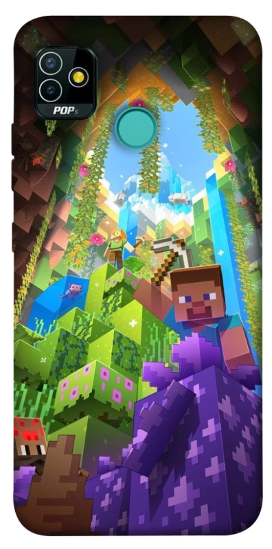 Чохол на TECNO POP 5 Minecraft forever фото 1 з 1