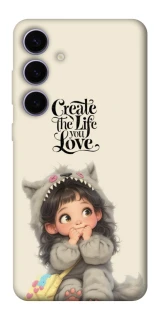 Чохол на Samsung Galaxy S25+ Create the life you love фото 1 з 1