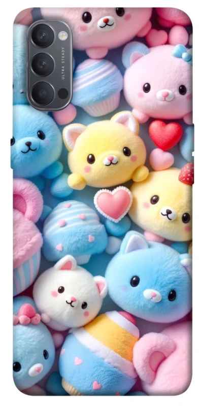 Чохол на Oppo Reno 4 Soft toys фото 1 з 1