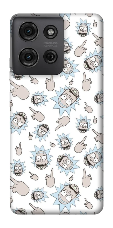Чохол на Motorola Moto G75 Rick and Morty style фото 1 з 1