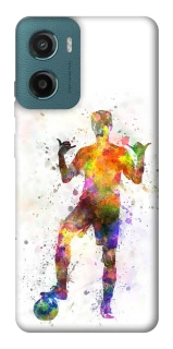Чехол на Motorola Moto G06 Football Player v3 фото 1 из 1