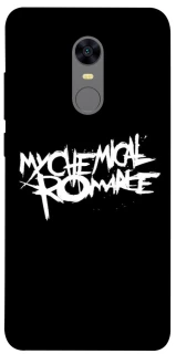 Чехол на Xiaomi Redmi 5 Plus / Redmi Note 5 (Single Camera) My Chemical Romance logo фото 1 Чехол на Xiaomi Redmi 5 Plus / Redmi Note 5 (Single Camera) My Chemical Romance logo фото 1 из 1