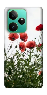 Чохол на Realme GT 7 Поле маків фото 1 з 1