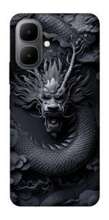 Чохол на Infinix Smart 10 black dragon фото 1 з 1