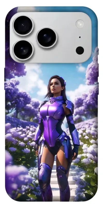 Чехол на Apple iPhone 18 Pro Max Cyber space girl ver.4 фото 1 из 1
