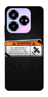 Чехол на ZTE Nubia V60 Warning фото 1 из 1